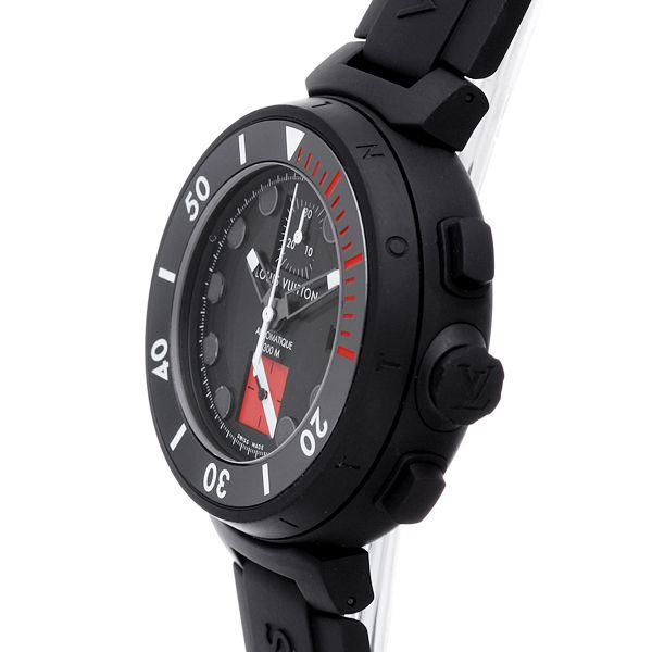 ルイヴィトン時計 スーパーコピー タンブール オートマティック ダイビング クロノグラフ XL / Ref.Q102F0
